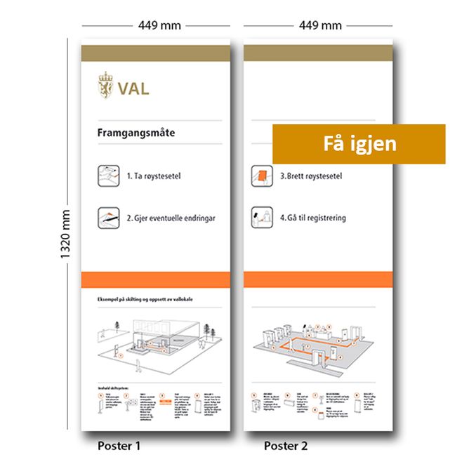 Hovedbilde Plakater avlukke - nynorsk
